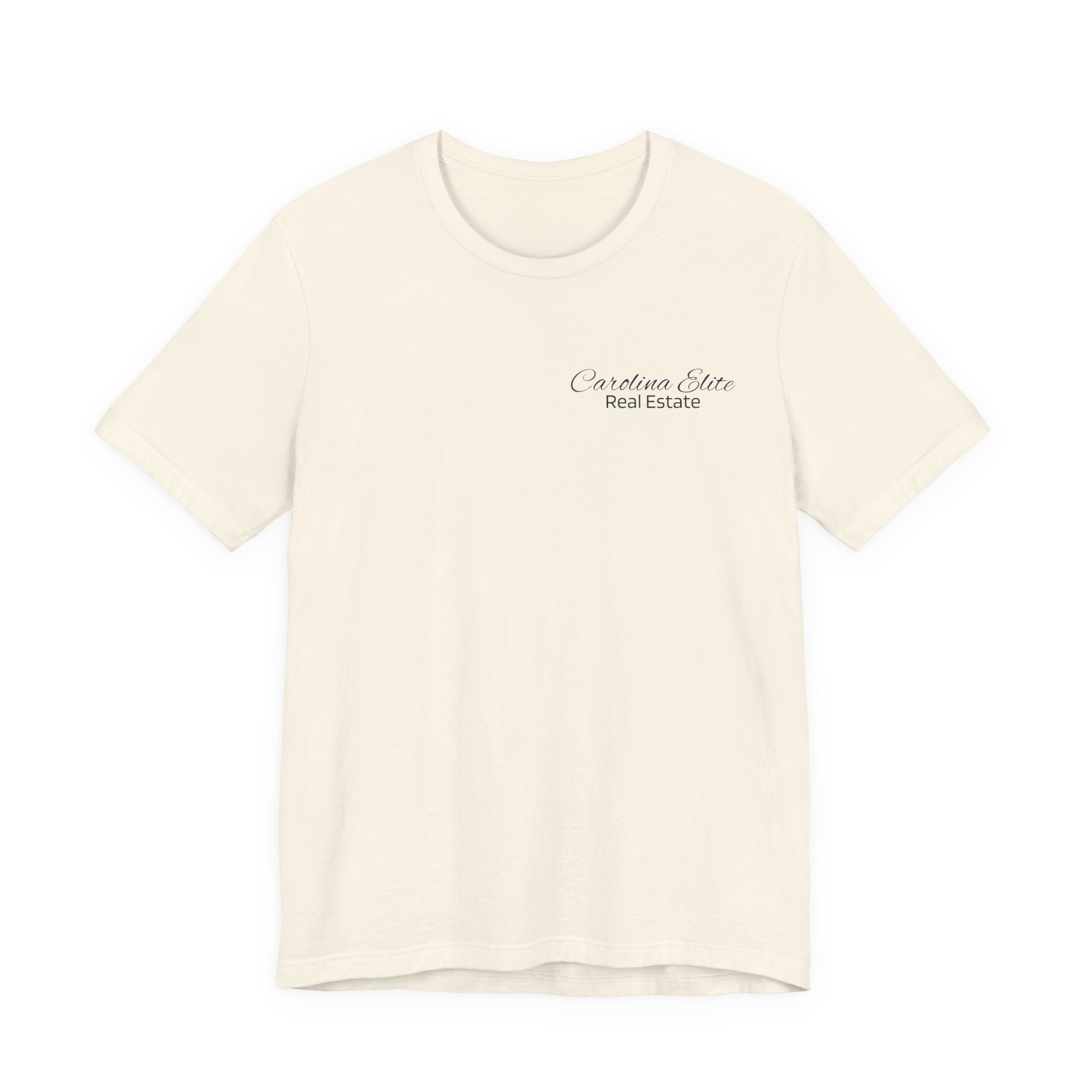 Real Estate Logo T‑Shirt - 'Carolina Elite Real Estate Est. 2012' Back Print