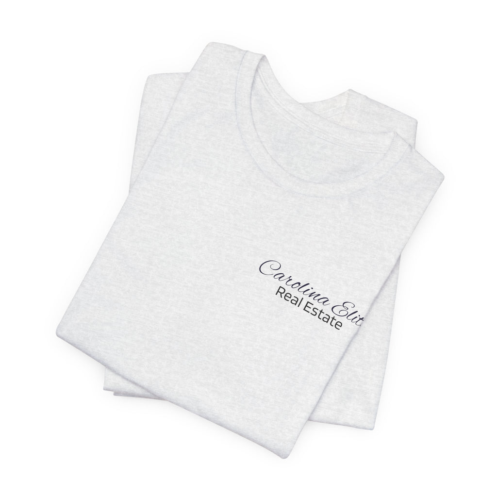 Real Estate Logo T‑Shirt - 'Carolina Elite Real Estate Est. 2012' Back Print