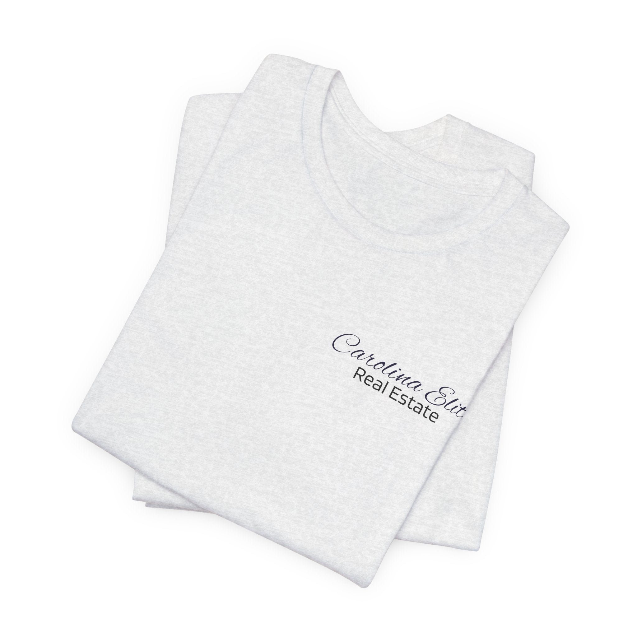 Real Estate Logo T‑Shirt - 'Carolina Elite Real Estate Est. 2012' Back Print