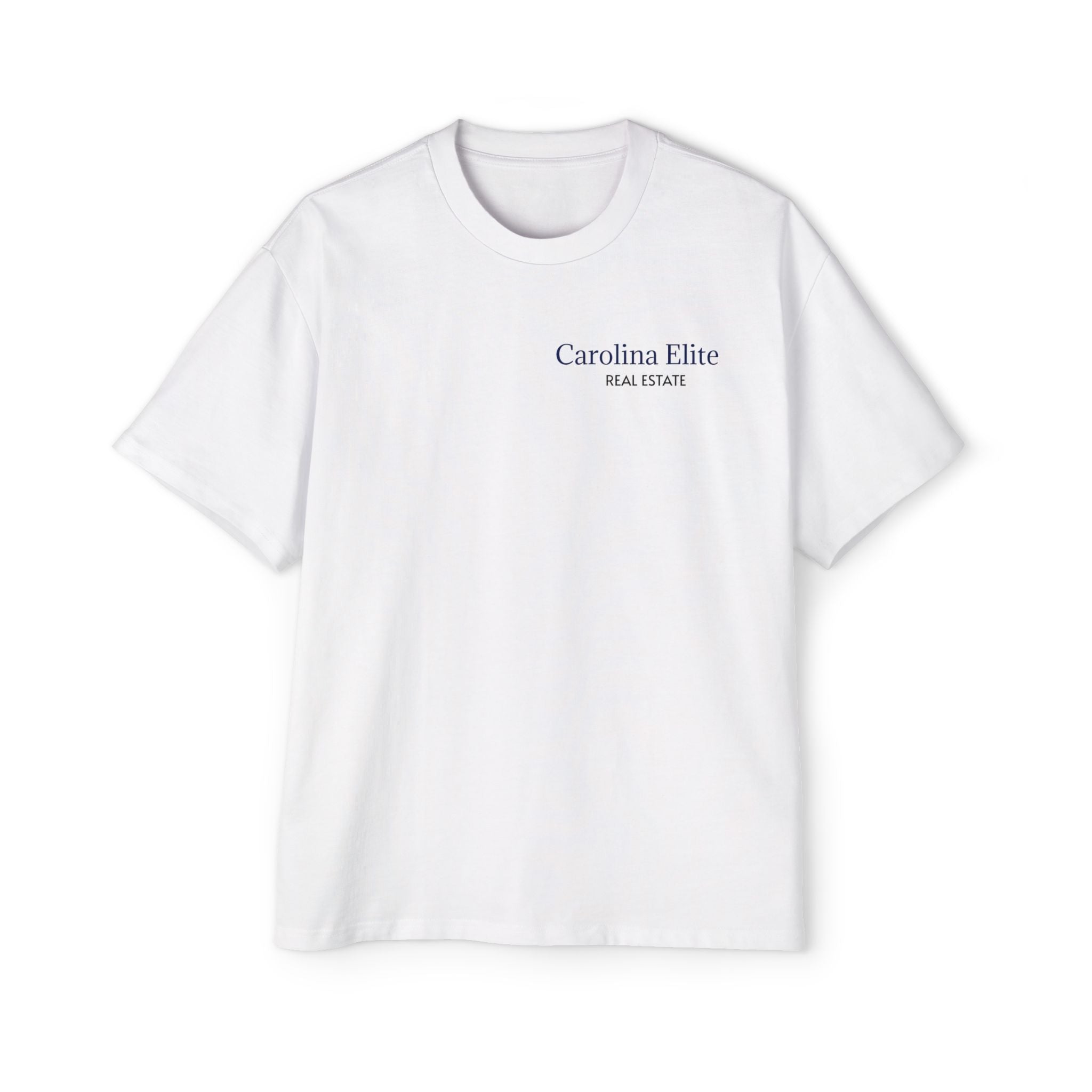 Real Estate Tee — "Carolina Elite" Branded Men's Oversized T‑Shirt