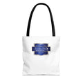 Blue Crest Logo Tote Bag – Custom Club/Organization Emblem Carryall