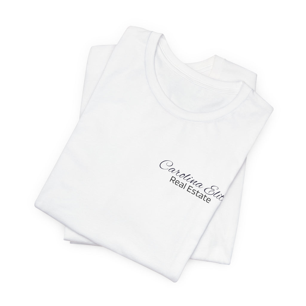 Real Estate Logo T‑Shirt - 'Carolina Elite Real Estate Est. 2012' Back Print