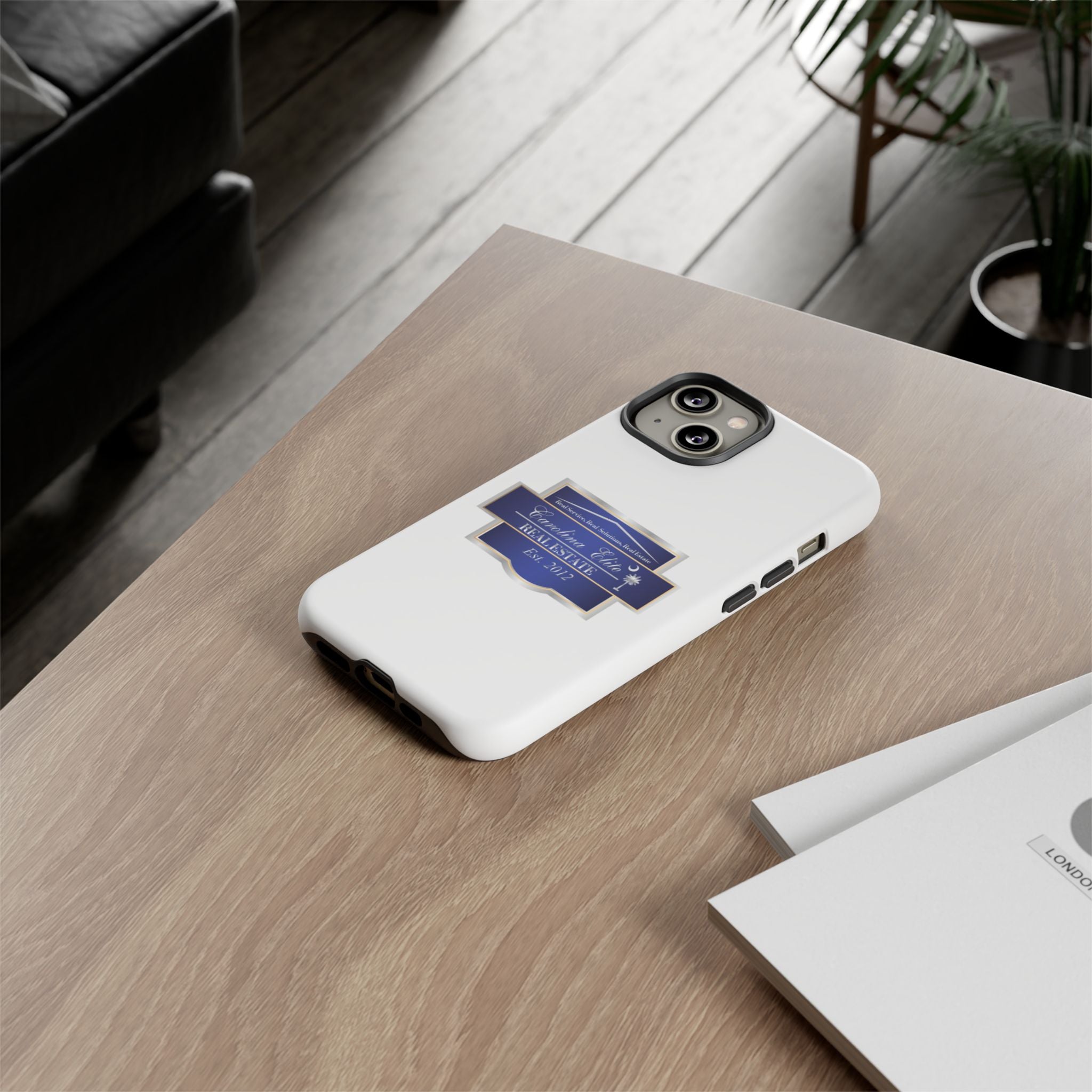 Real Estate Logo Tough Phone Case - Corporate Elegant Protective Cover