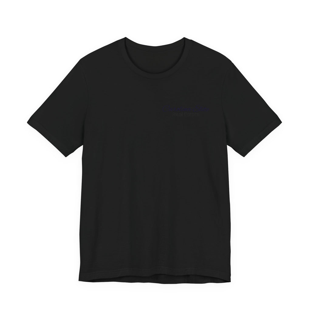 Real Estate Logo T‑Shirt - 'Carolina Elite Real Estate Est. 2012' Back Print
