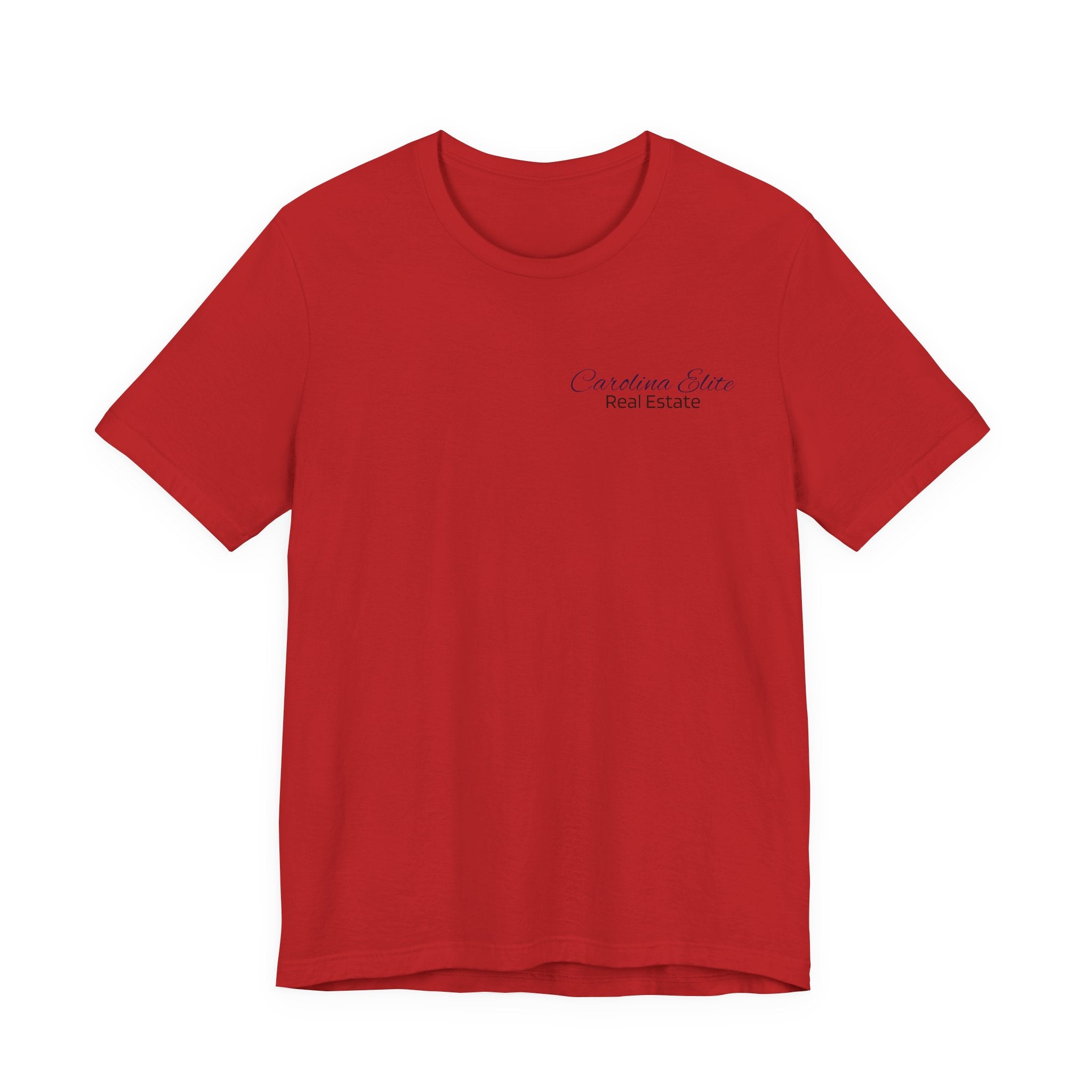 Real Estate Logo T‑Shirt - 'Carolina Elite Real Estate Est. 2012' Back Print