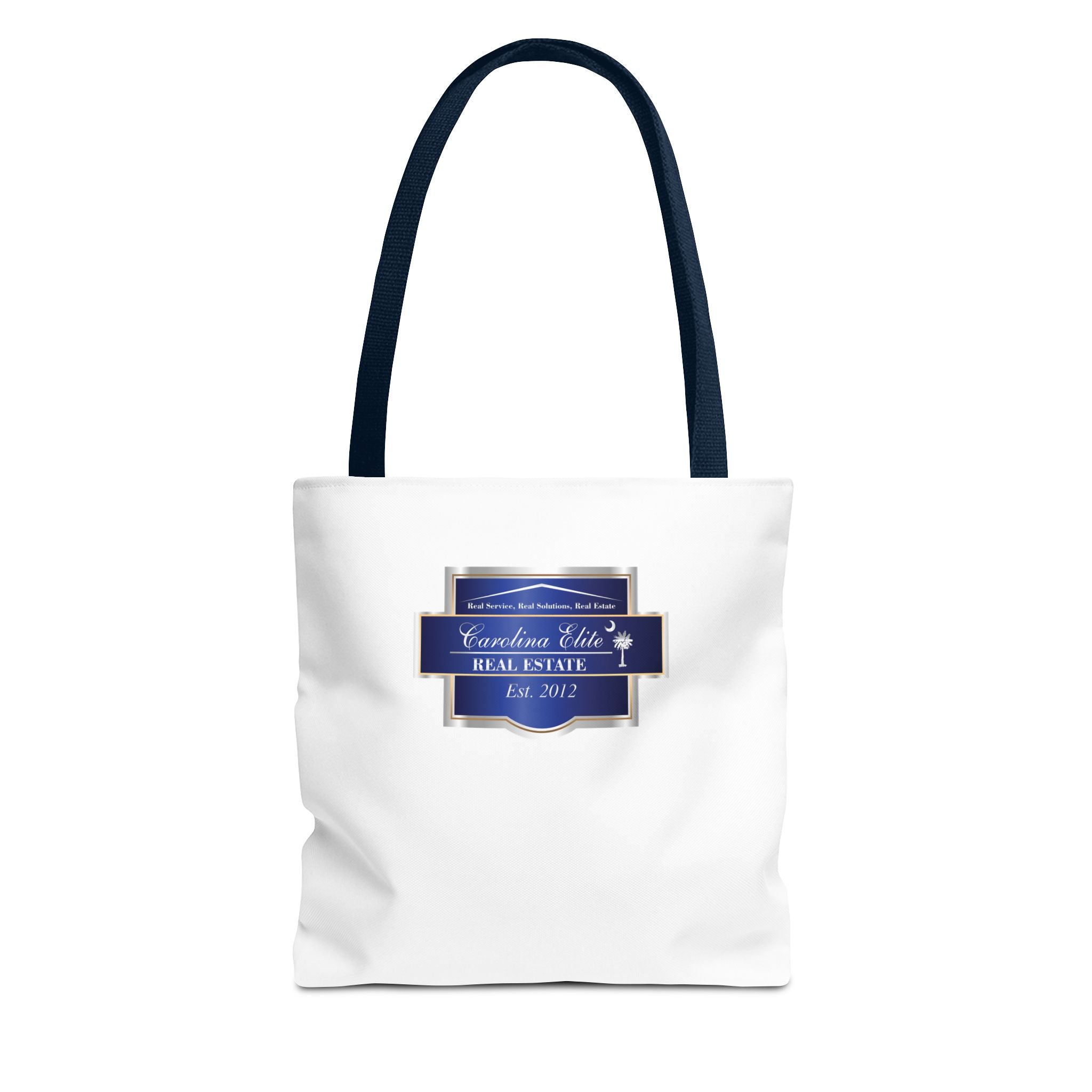 Blue Crest Logo Tote Bag – Custom Club/Organization Emblem Carryall