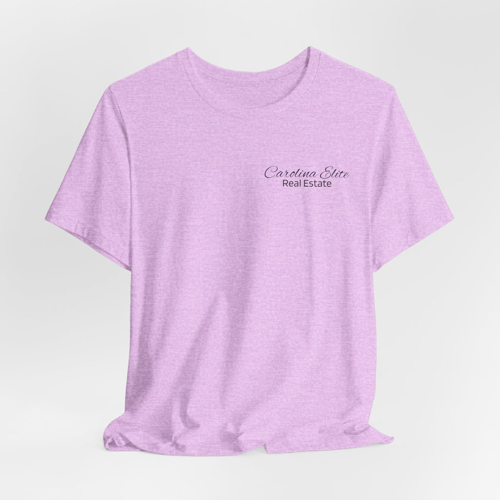 Real Estate Logo T‑Shirt - 'Carolina Elite Real Estate Est. 2012' Back Print