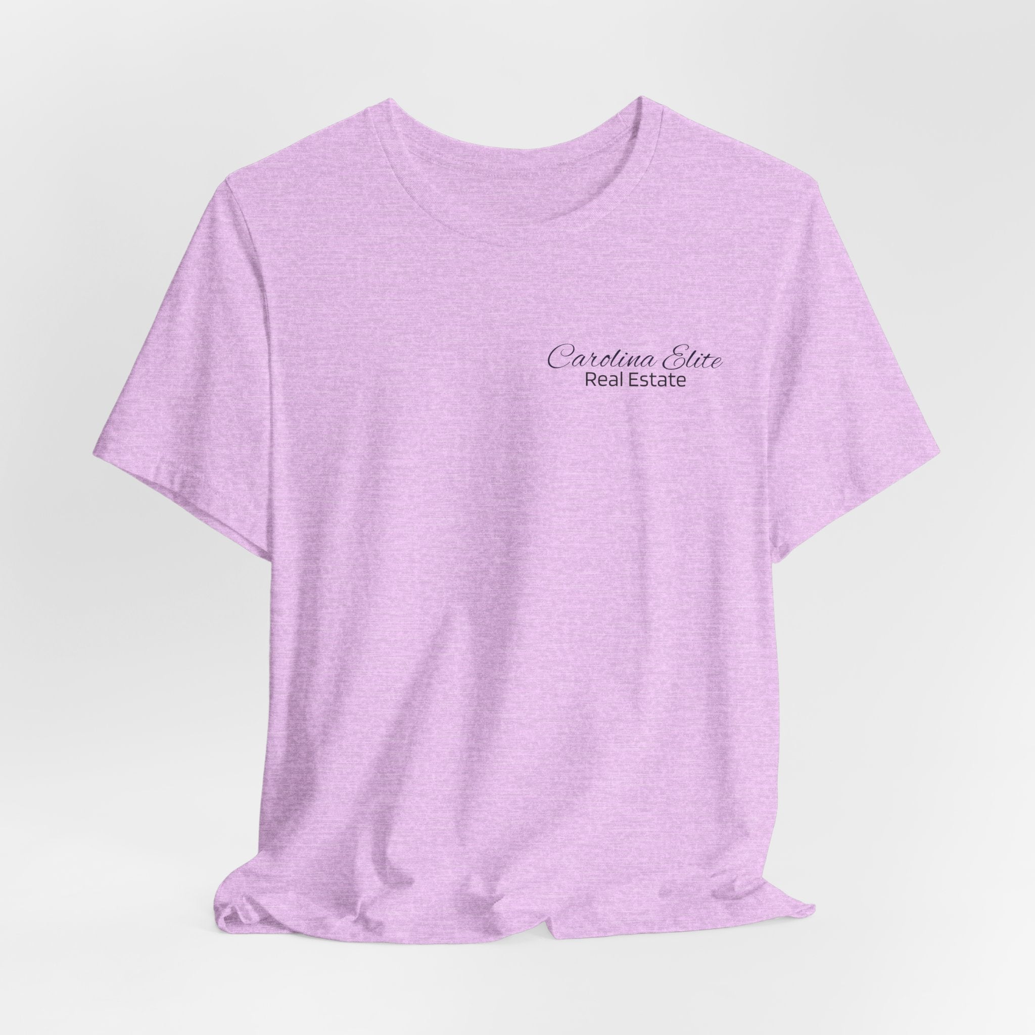 Real Estate Logo T‑Shirt - 'Carolina Elite Real Estate Est. 2012' Back Print