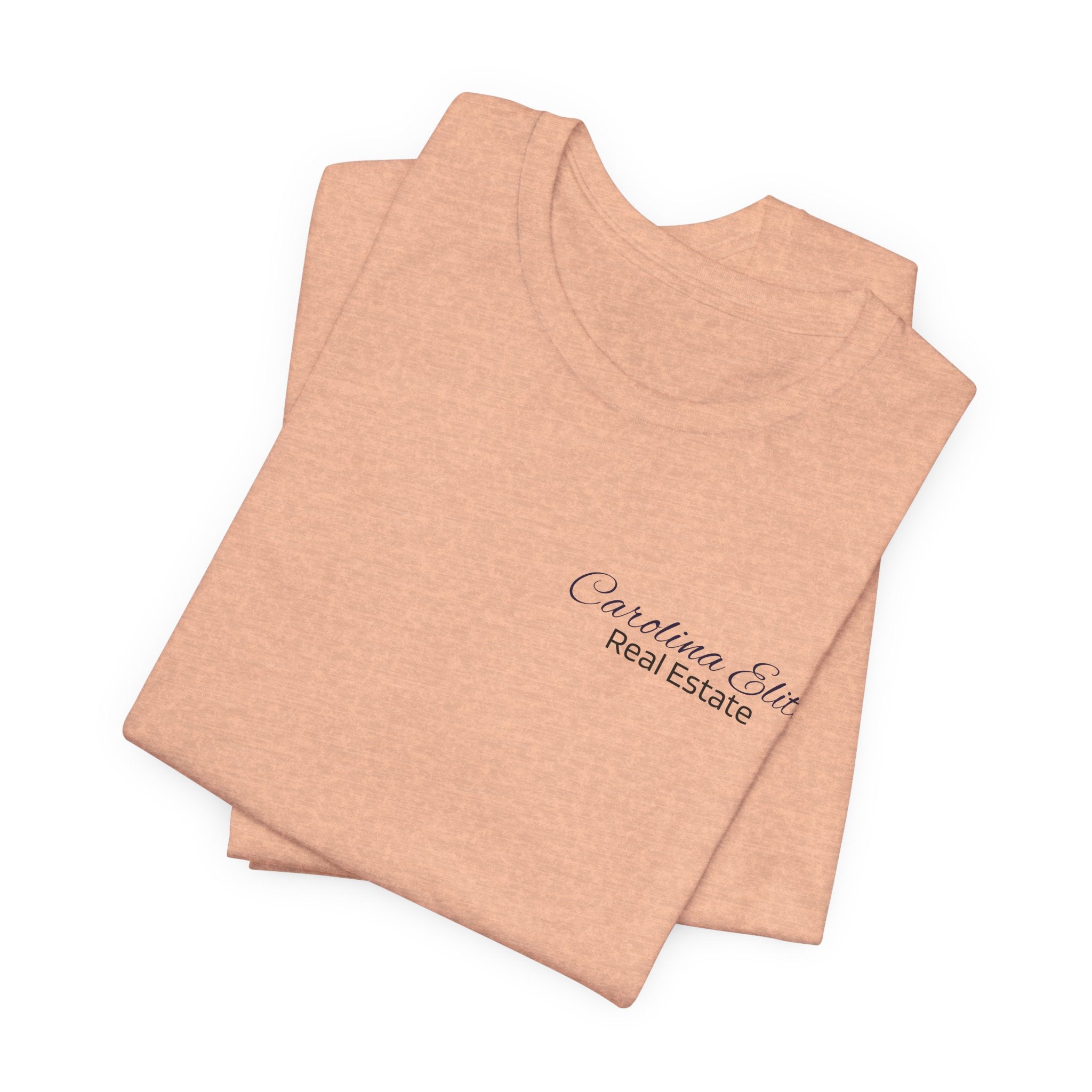 Real Estate Logo T‑Shirt - 'Carolina Elite Real Estate Est. 2012' Back Print