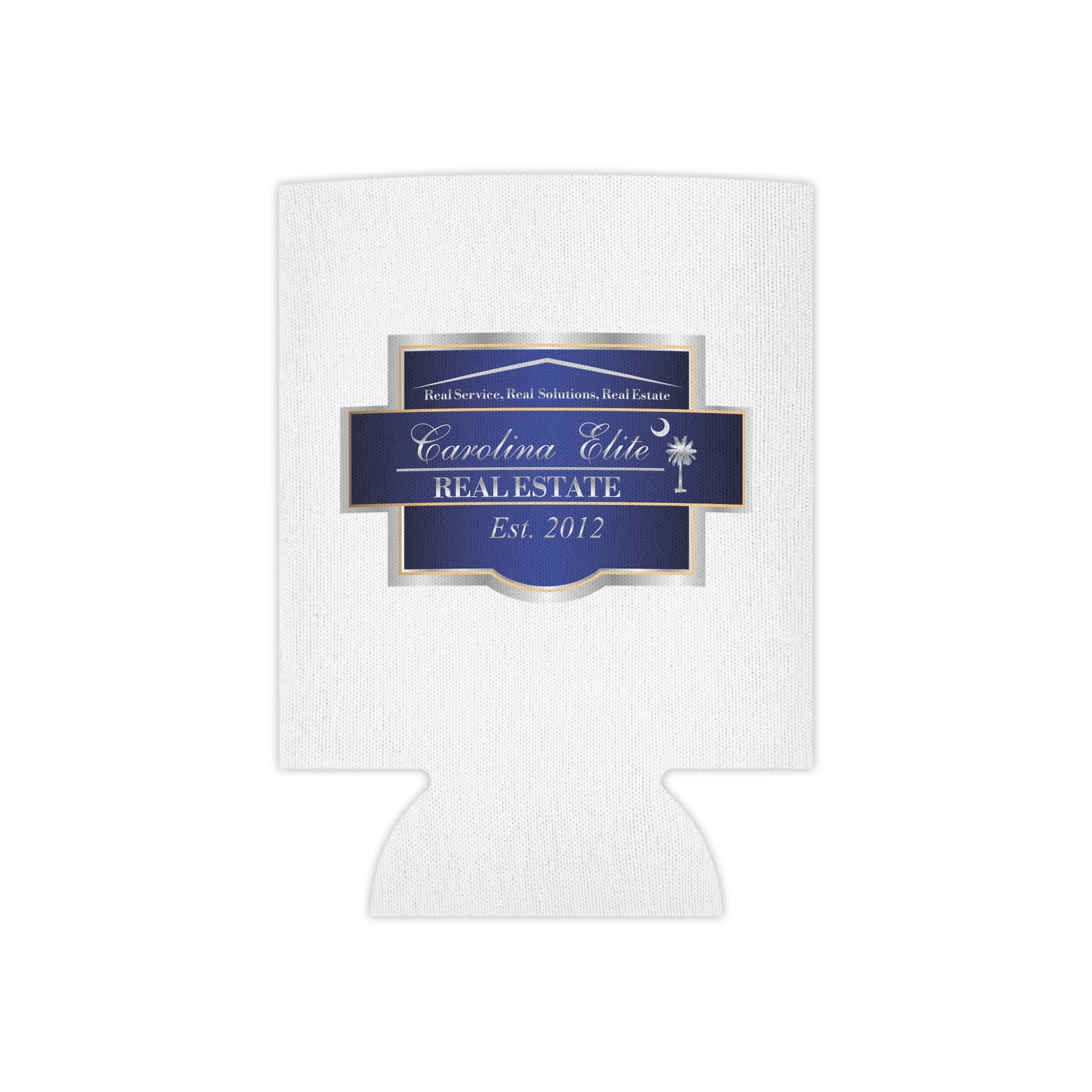 Real Estate Logo Can Cooler