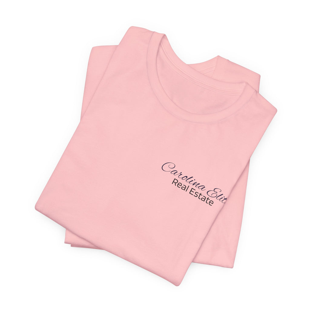 Real Estate Logo T‑Shirt - 'Carolina Elite Real Estate Est. 2012' Back Print