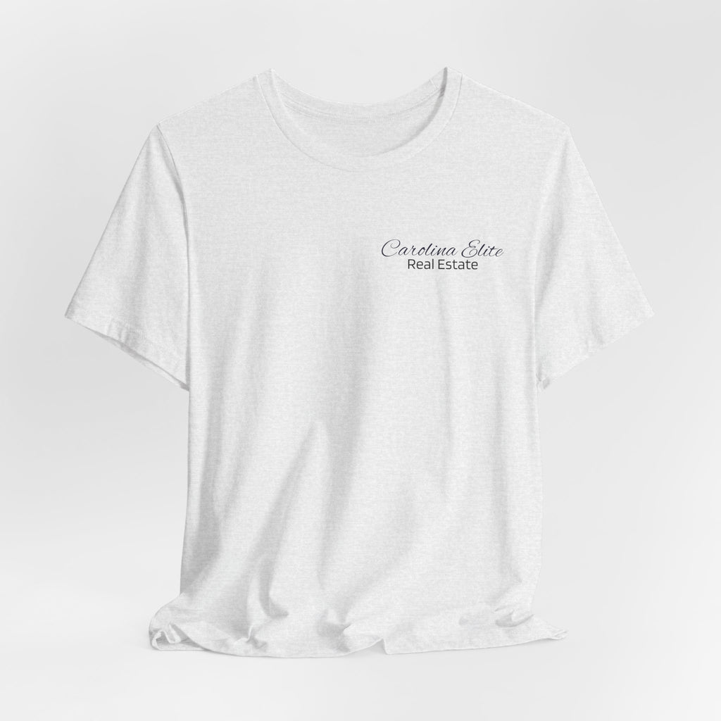 Real Estate Logo T‑Shirt - 'Carolina Elite Real Estate Est. 2012' Back Print