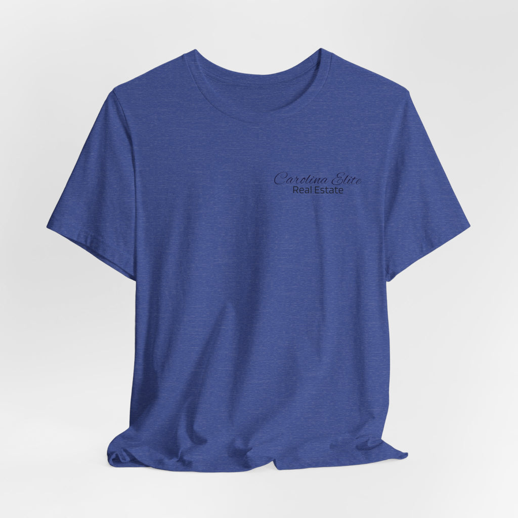 Real Estate Logo T‑Shirt - 'Carolina Elite Real Estate Est. 2012' Back Print