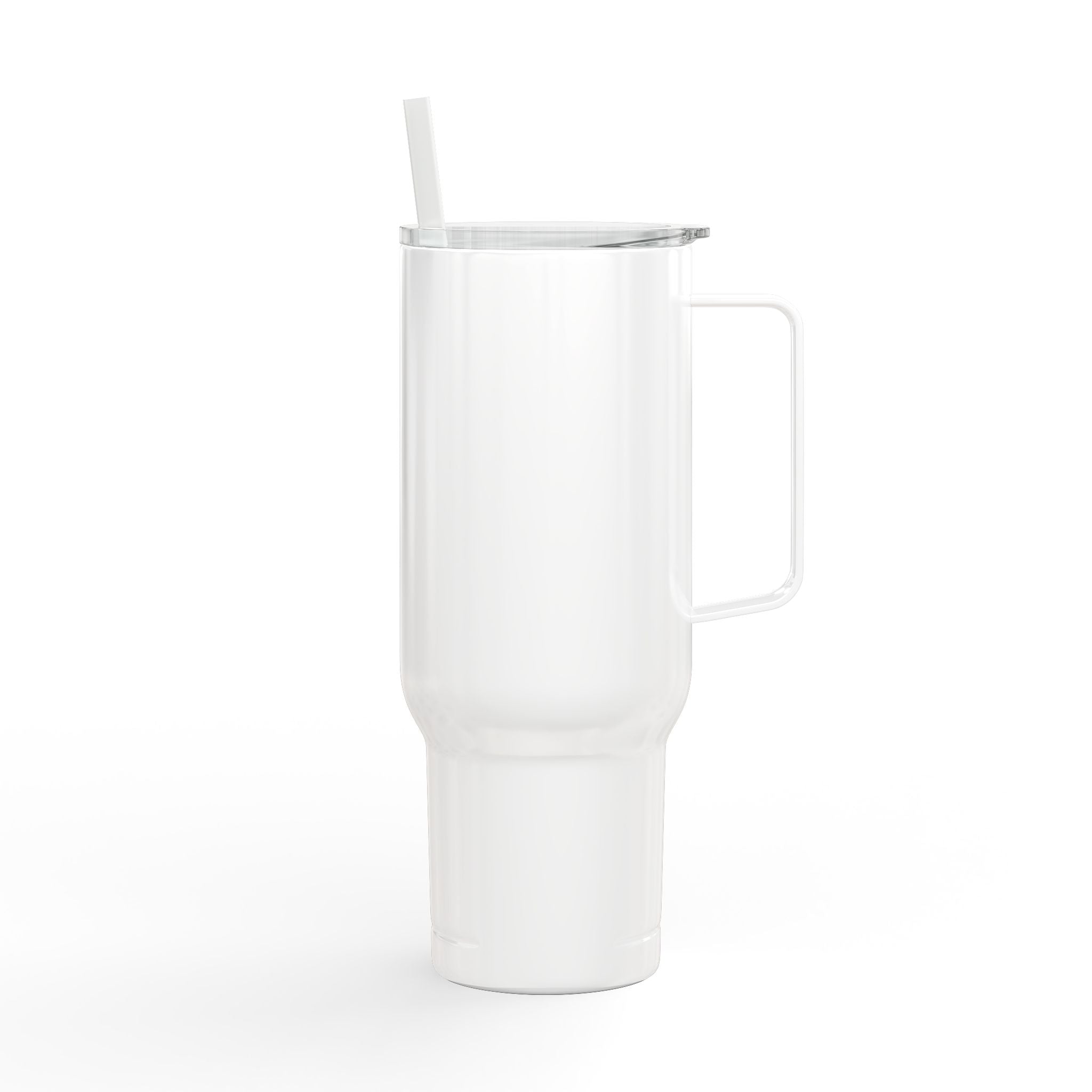 40oz Engraved Insulated Tumbler with Lid & Straw — Travel Mug for Commuting, Outdoors, Gifts