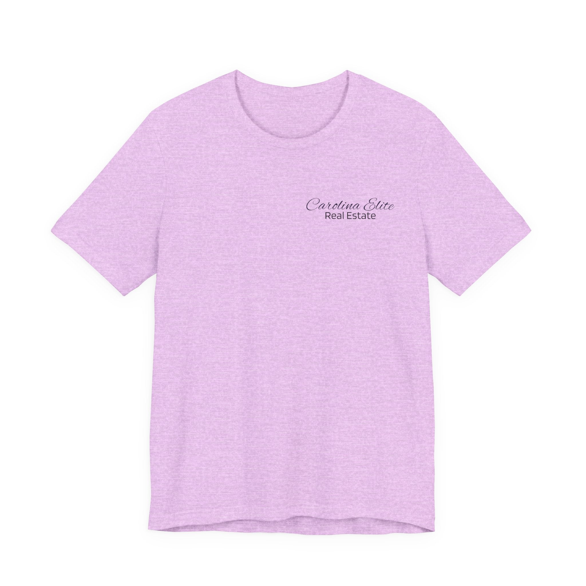 Real Estate Logo T‑Shirt - 'Carolina Elite Real Estate Est. 2012' Back Print