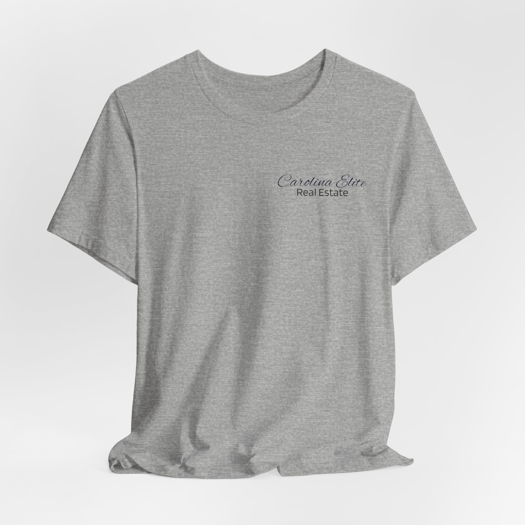 Real Estate Logo T‑Shirt - 'Carolina Elite Real Estate Est. 2012' Back Print