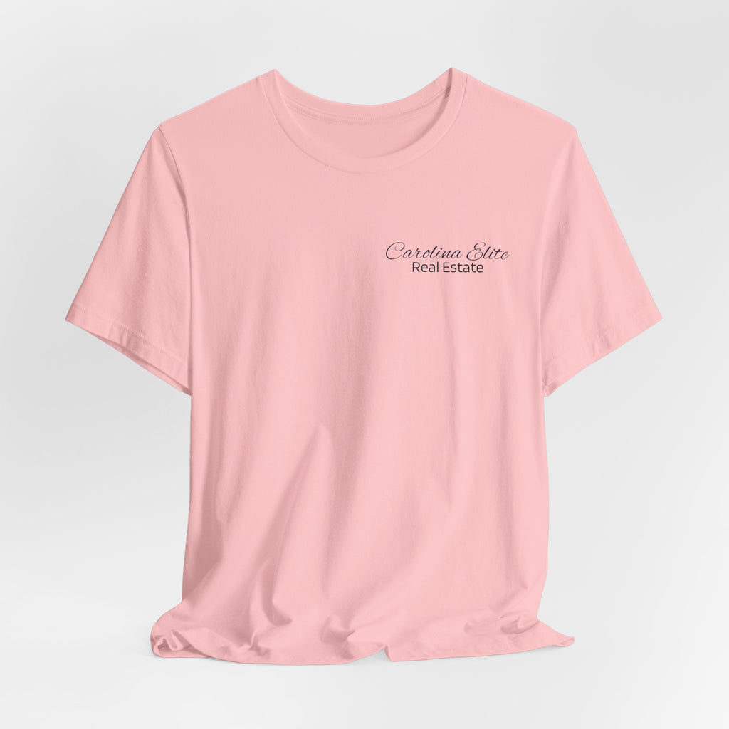 Real Estate Logo T‑Shirt - 'Carolina Elite Real Estate Est. 2012' Back Print