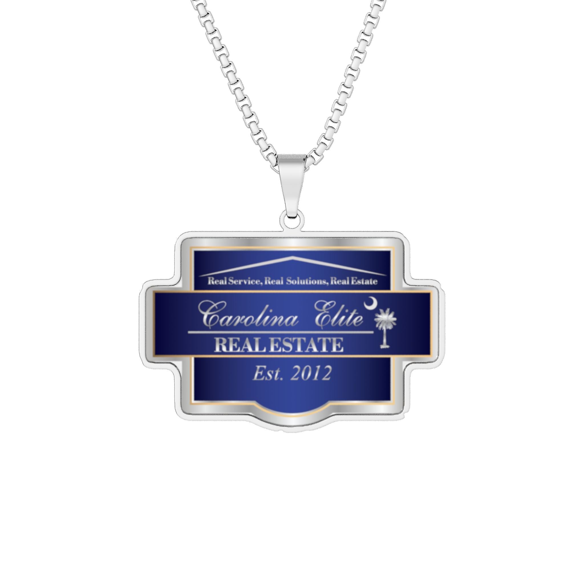 Custom Cut Photo Pendant