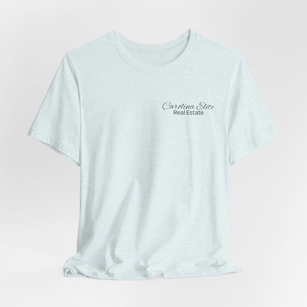 Real Estate Logo T‑Shirt - 'Carolina Elite Real Estate Est. 2012' Back Print