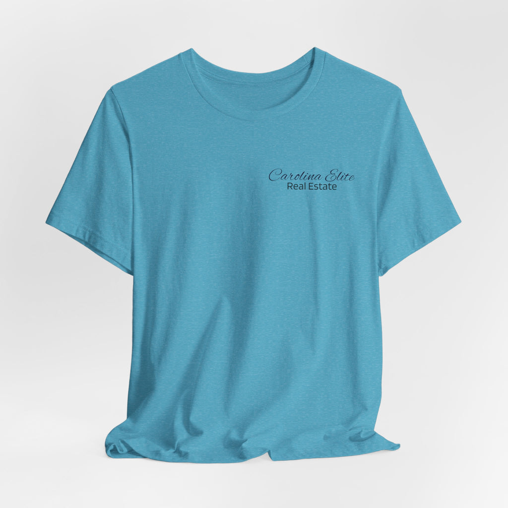 Real Estate Logo T‑Shirt - 'Carolina Elite Real Estate Est. 2012' Back Print
