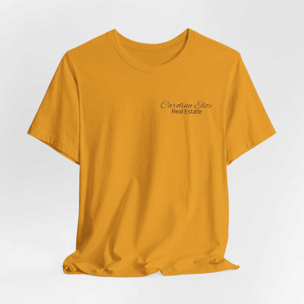 Real Estate Logo T‑Shirt - 'Carolina Elite Real Estate Est. 2012' Back Print