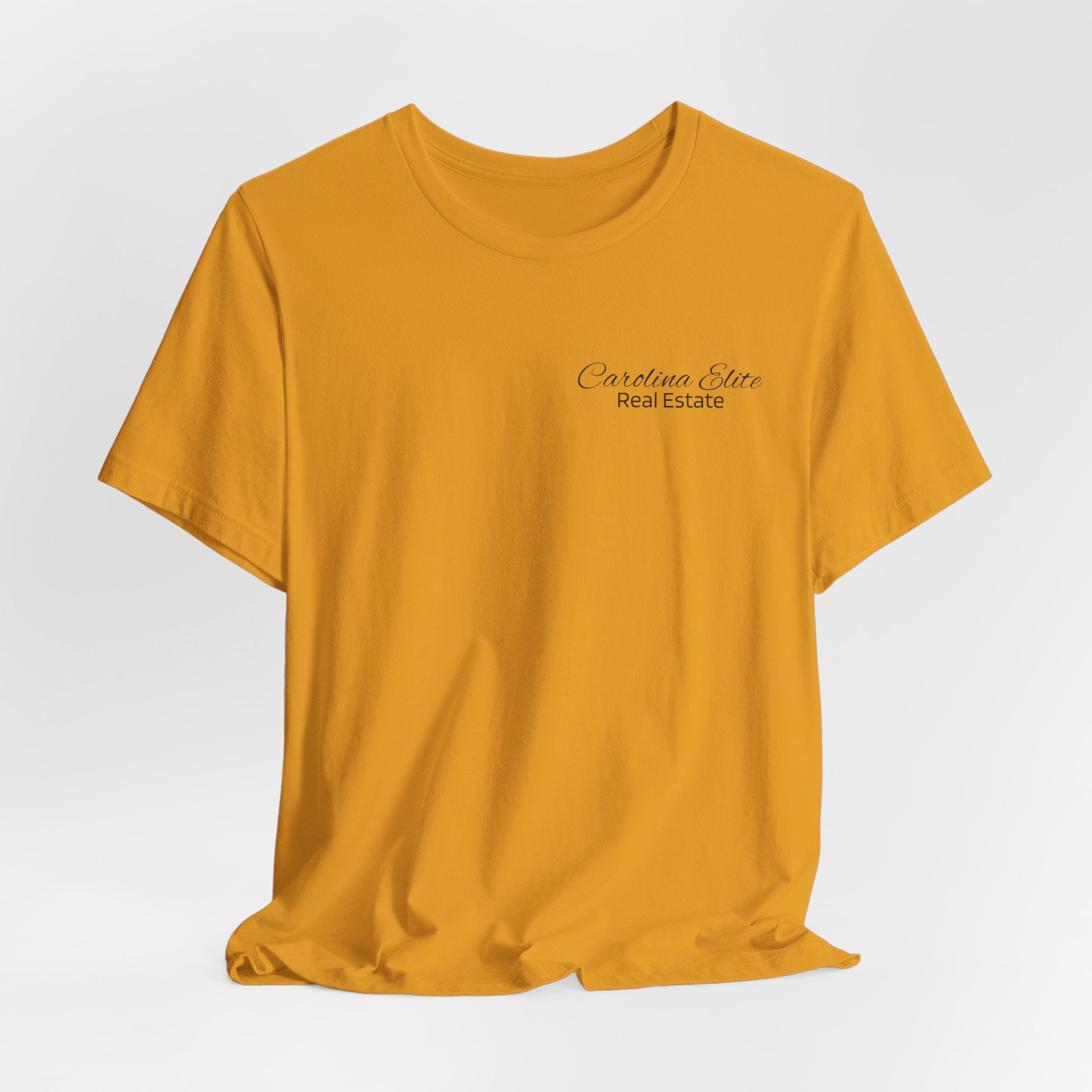 Real Estate Logo T‑Shirt - 'Carolina Elite Real Estate Est. 2012' Back Print