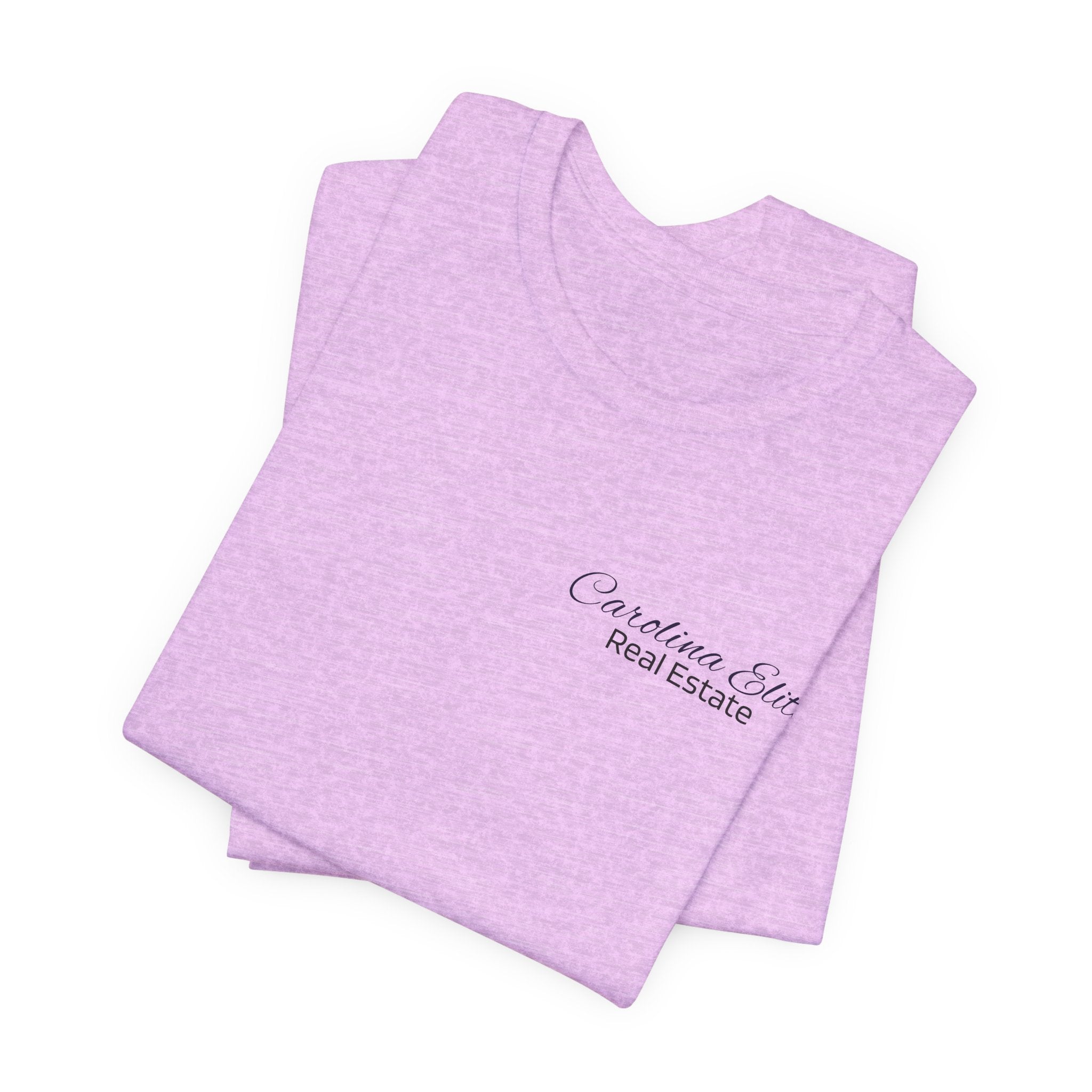 Real Estate Logo T‑Shirt - 'Carolina Elite Real Estate Est. 2012' Back Print