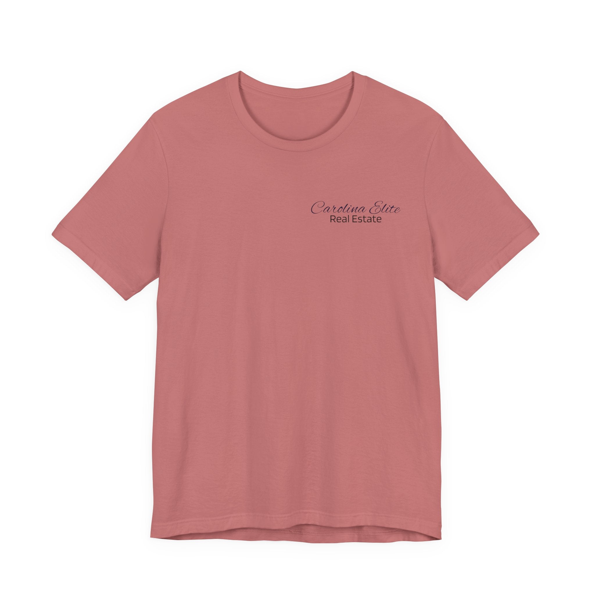 Real Estate Logo T‑Shirt - 'Carolina Elite Real Estate Est. 2012' Back Print