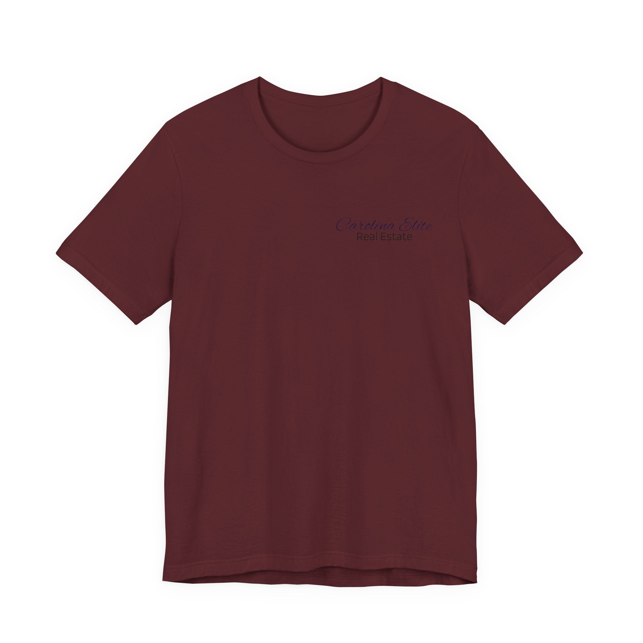 Real Estate Logo T‑Shirt - 'Carolina Elite Real Estate Est. 2012' Back Print