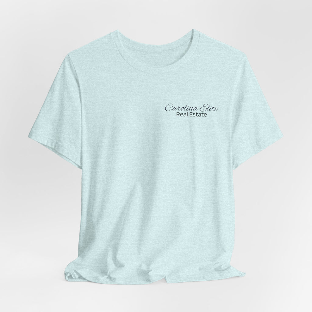 Real Estate Logo T‑Shirt - 'Carolina Elite Real Estate Est. 2012' Back Print