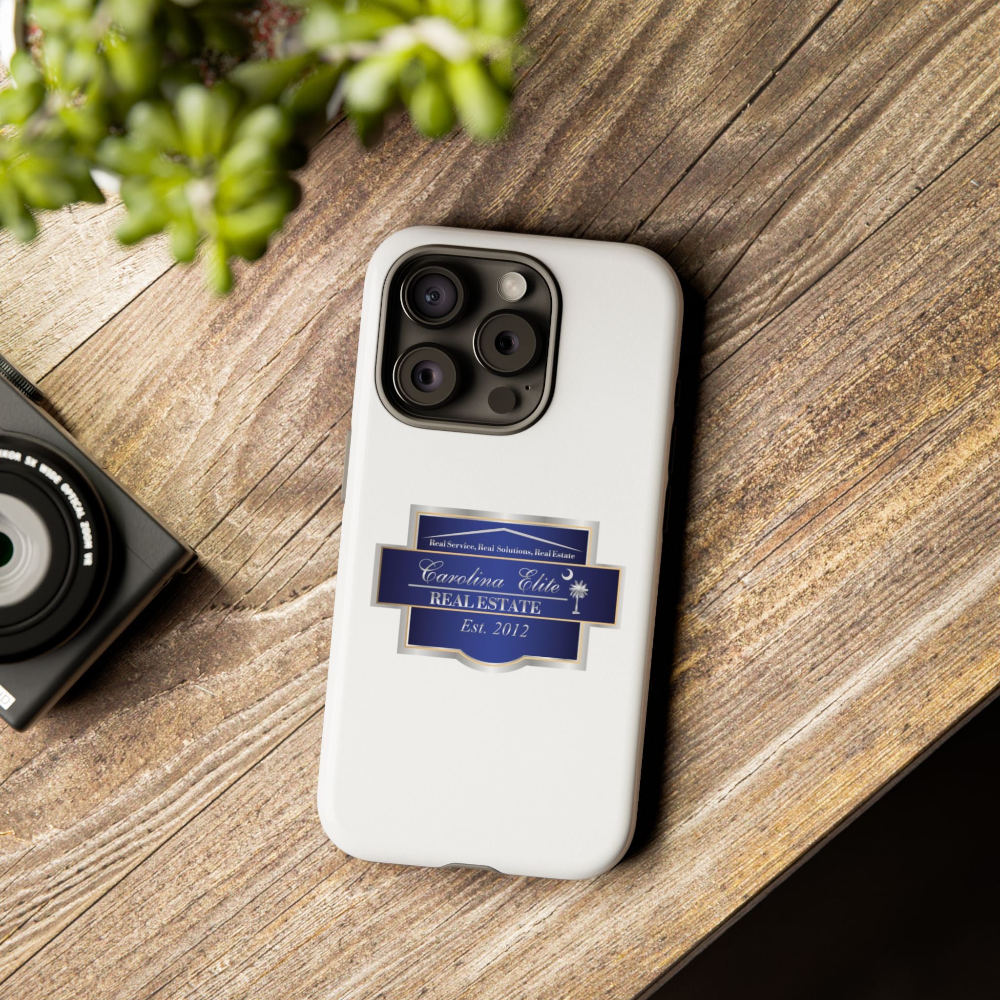 Real Estate Logo Tough Phone Case - Corporate Elegant Protective Cover
