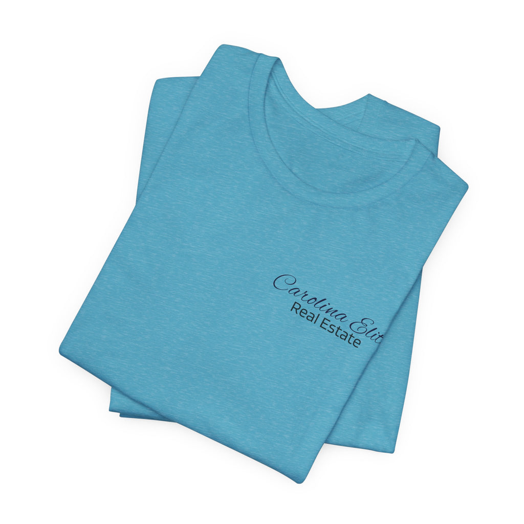 Real Estate Logo T‑Shirt - 'Carolina Elite Real Estate Est. 2012' Back Print