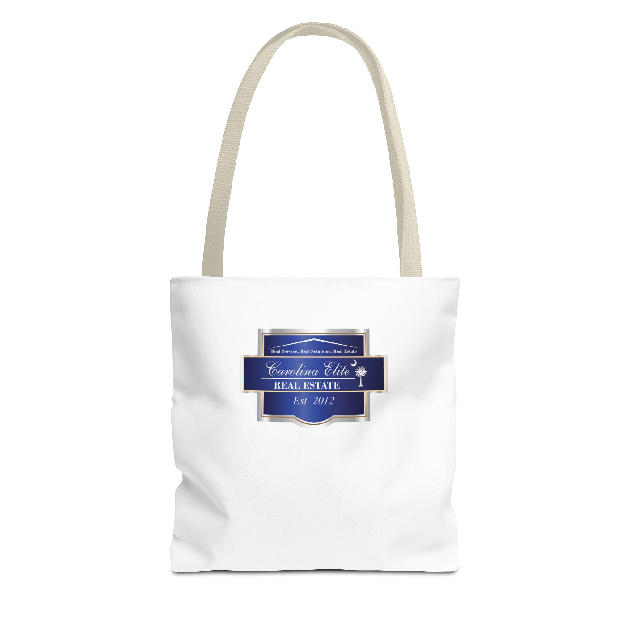 Blue Crest Logo Tote Bag – Custom Club/Organization Emblem Carryall