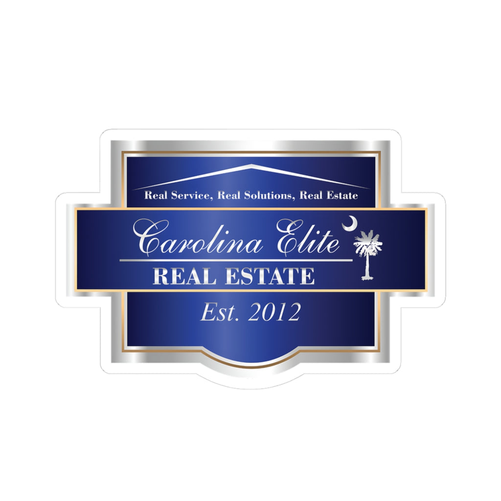 Carolina Elite Real Estate Kiss-Cut Logo Sticker — Established 2012