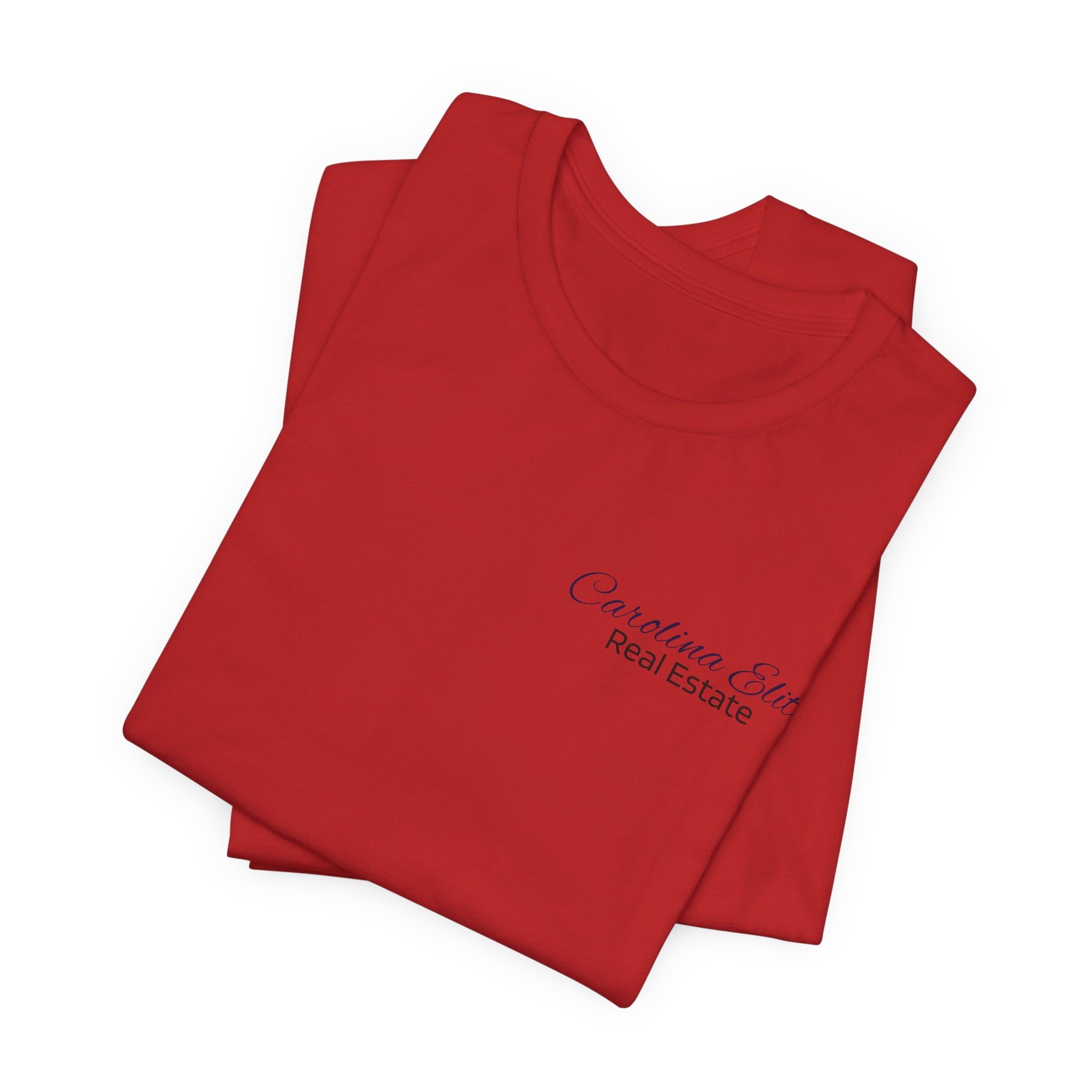 Real Estate Logo T‑Shirt - 'Carolina Elite Real Estate Est. 2012' Back Print