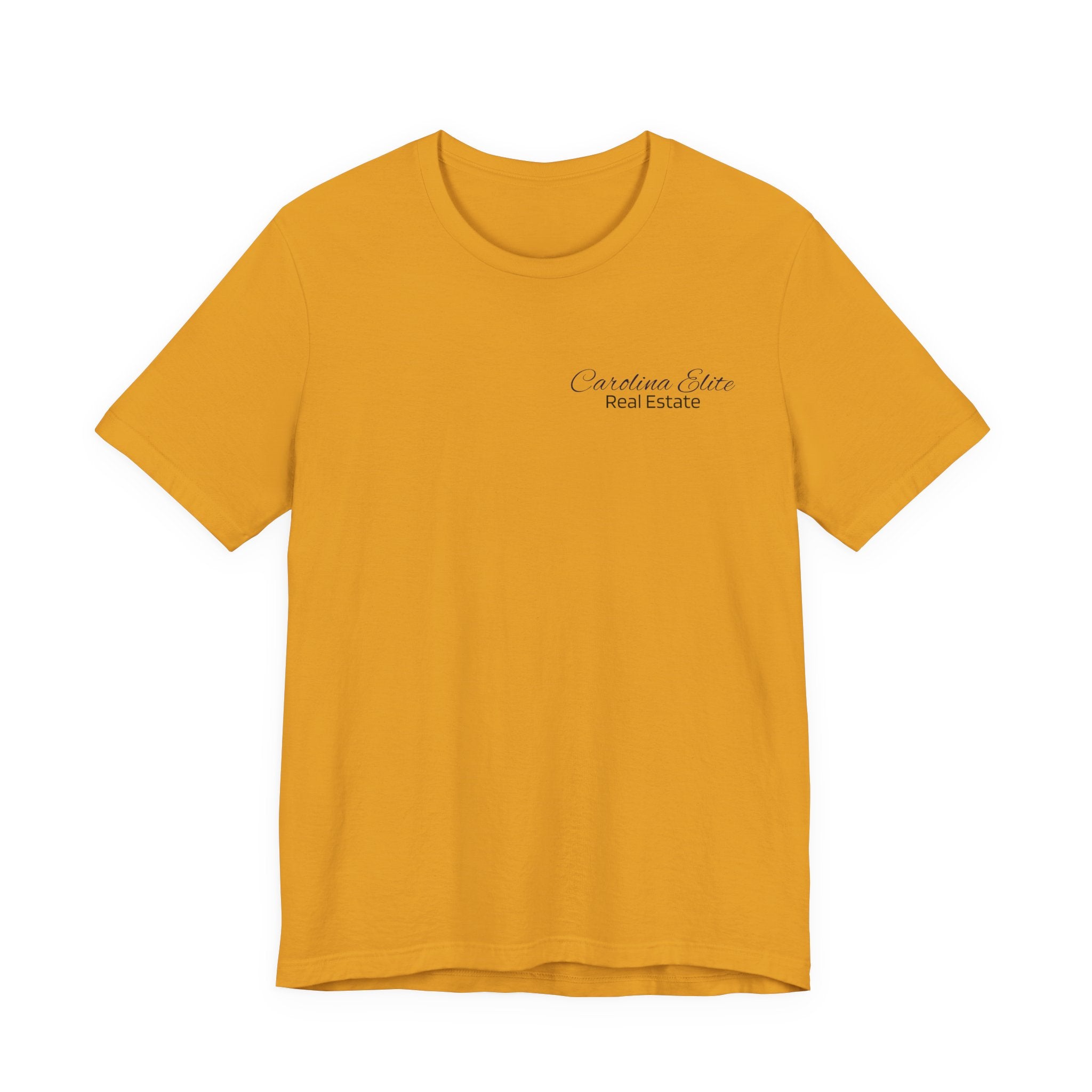 Real Estate Logo T‑Shirt - 'Carolina Elite Real Estate Est. 2012' Back Print