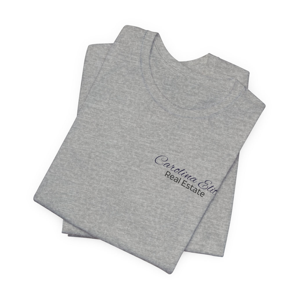 Real Estate Logo T‑Shirt - 'Carolina Elite Real Estate Est. 2012' Back Print