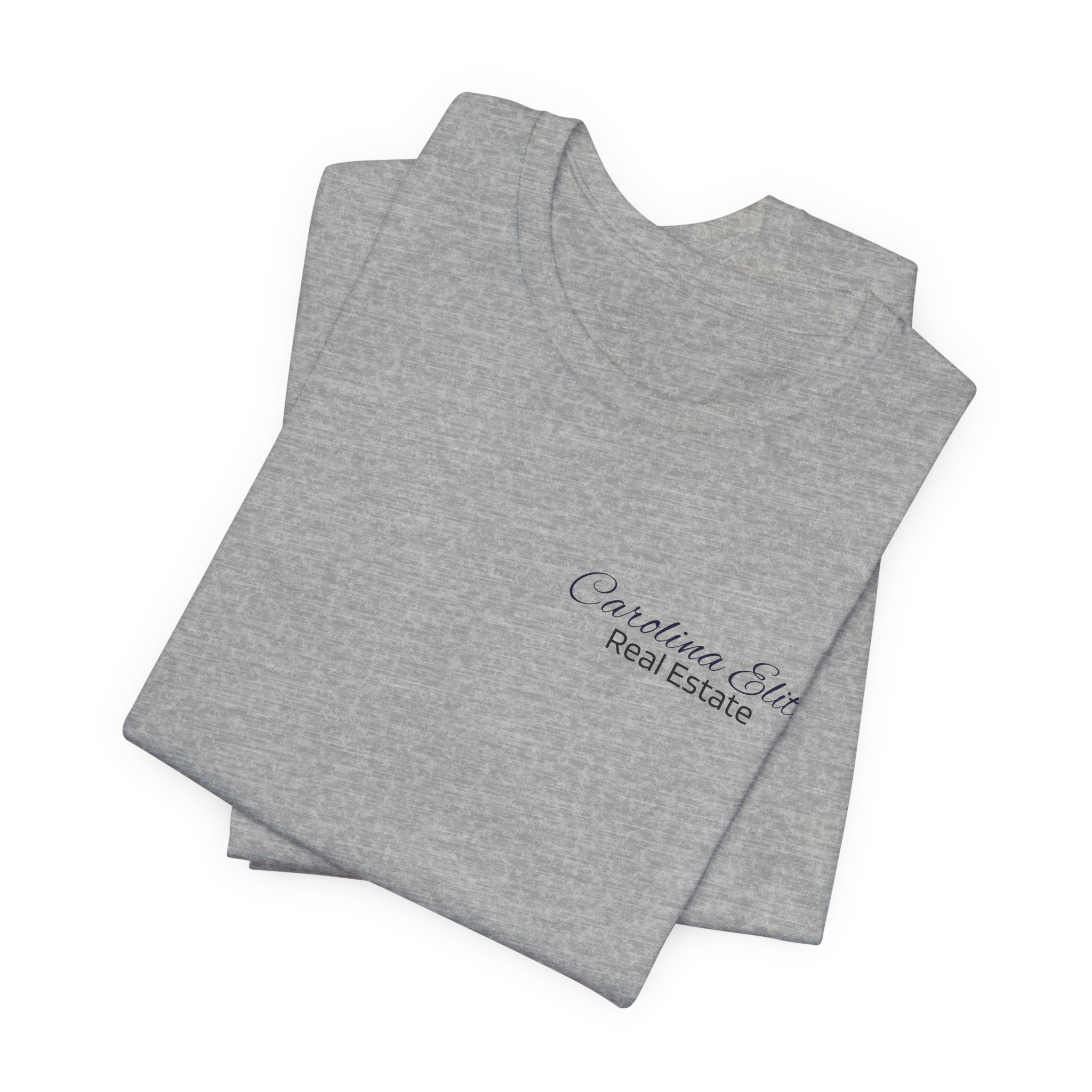 Real Estate Logo T‑Shirt - 'Carolina Elite Real Estate Est. 2012' Back Print