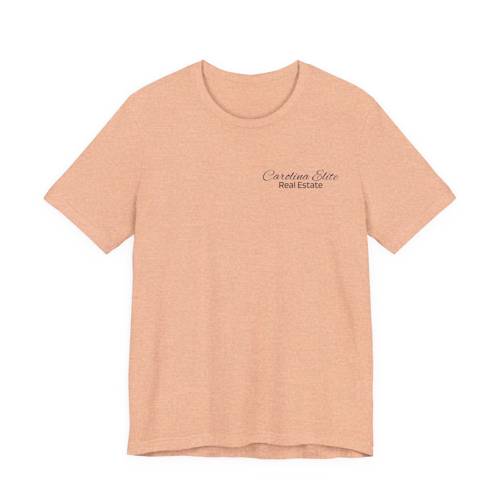 Real Estate Logo T‑Shirt - 'Carolina Elite Real Estate Est. 2012' Back Print