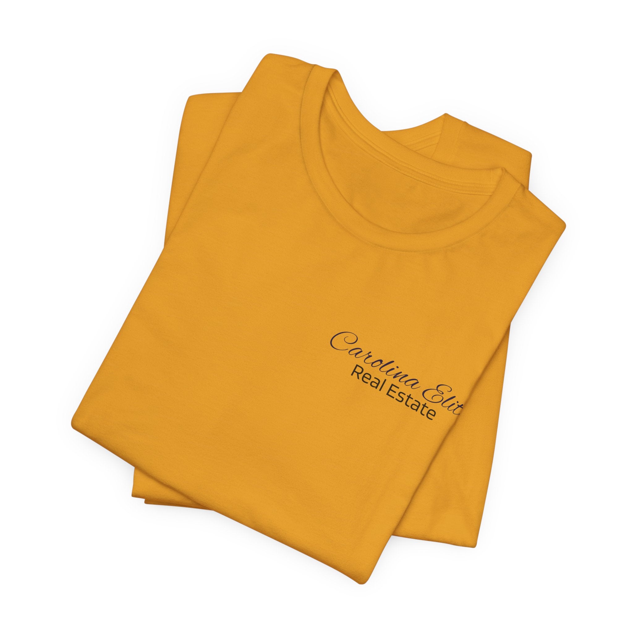 Real Estate Logo T‑Shirt - 'Carolina Elite Real Estate Est. 2012' Back Print