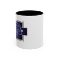 Nautical Blue Palmetto Accent Coffee Mug – Southern Coastal Tea & Coffee Cup (11/15oz)