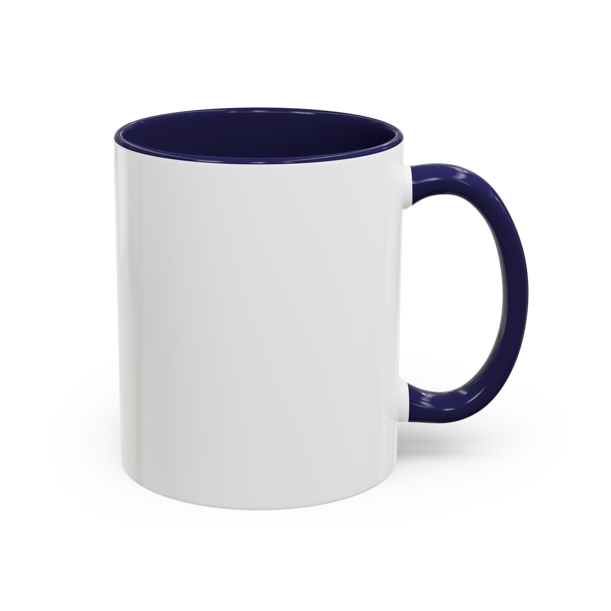 Nautical Blue Palmetto Accent Coffee Mug – Southern Coastal Tea & Coffee Cup (11/15oz)