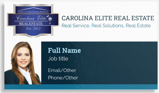 Carolina Elite  Business Cards - Template 2 (CLICK TO CUSTOMIZE)