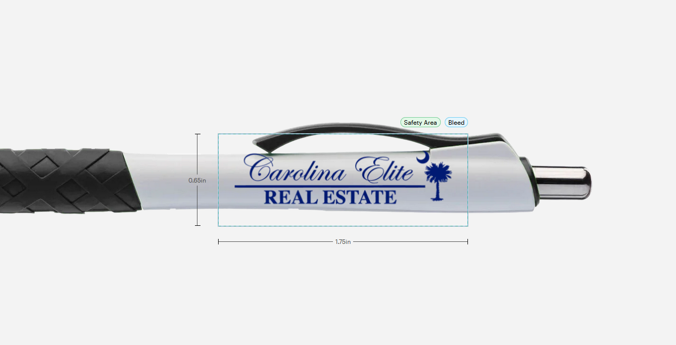 Retractable Textured Ballpoint Pen
