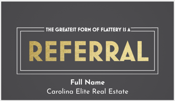 Carolina Elite  Business Cards - Template 3 (CLICK TO CUSTOMIZE)